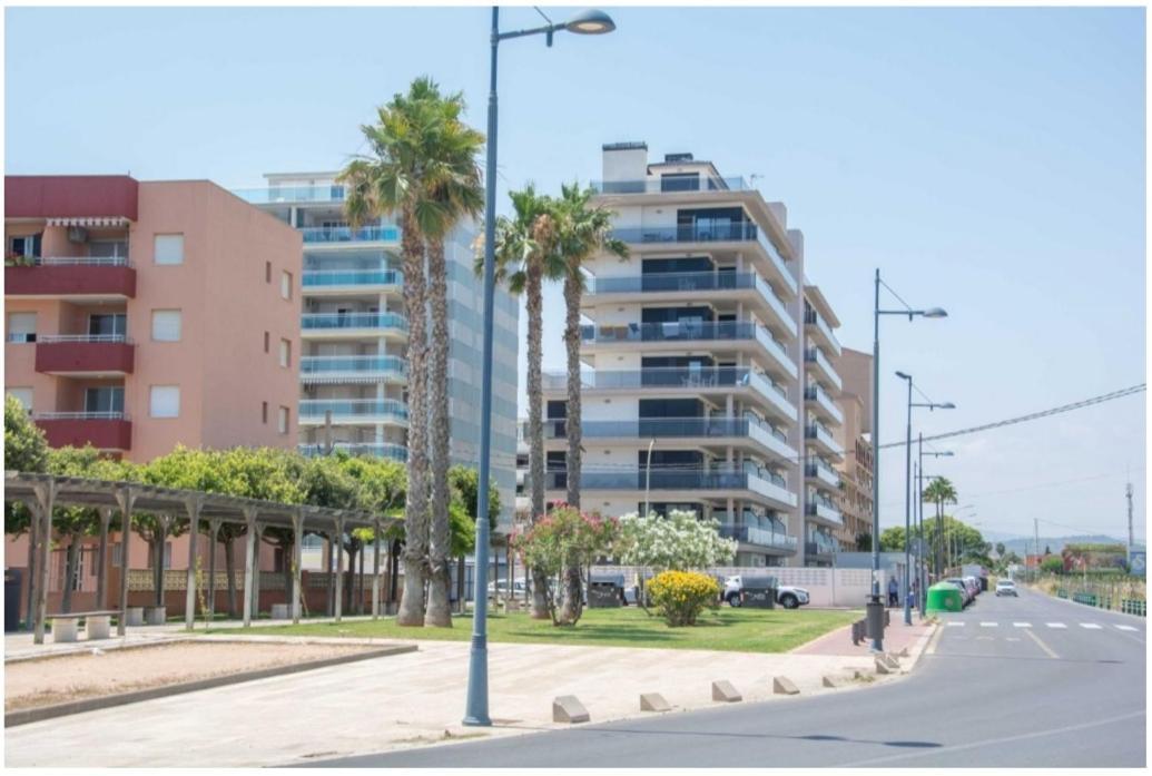 Atico Aqua Peniscola, 1ª Linea De Playa, Parking Y Piscina Appartement Buitenkant foto